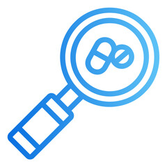 research Gradient icon