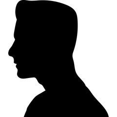 People Side Profile Silhouette