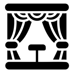 stage Solid icon