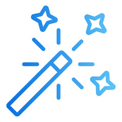 magic wand Gradient icon
