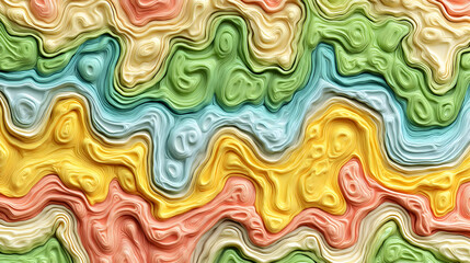 Obraz premium gradient background with dynamic soft flowing patterns 