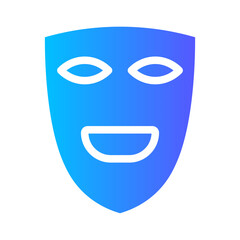mask gradient icon