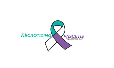 Necrotizing Fasciitis Awareness Day. background, banner, card, poster, template. Vector illustration.