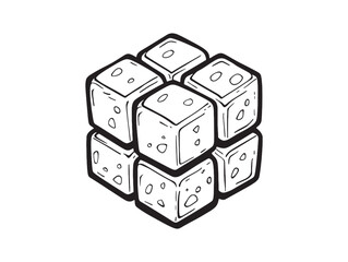 Close Up of Blue Cheese on Slate Serving Board