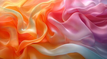 Fototapeta premium Silk flows