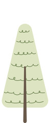 garden tree minimal illustrations 