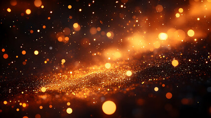 Fototapeta premium Glowing abstract background energy bokeh texture