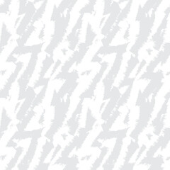 Monochrome Abstract Brush Strokes Seamless Pattern Design