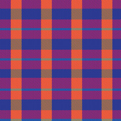 Colourful Asymmetric Plaid textured Seamless Pattern Design