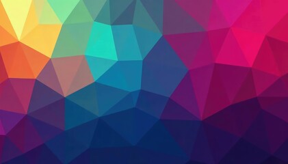 Fototapeta premium Geometric abstract shapes, vibrant hues, modern design , modern, bright