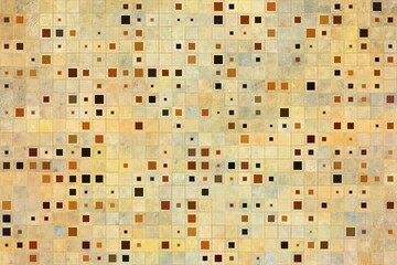 Abstract Geometrical Background. Tile art. Gold theme.