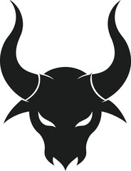 Curved Demonic Horns with Evil Vibe for Halloween Use