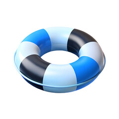 Lifebuoy on transparent background