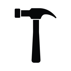 Hammer Silhouette Vector Illustration