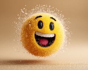 Happy Emoji Splashing