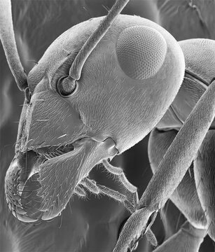 Ant head, SEM