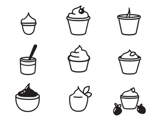 Delicious Smooth Custard in a White Bowl Ready to Serve