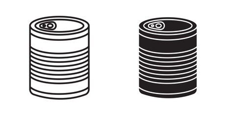 Tin can icon