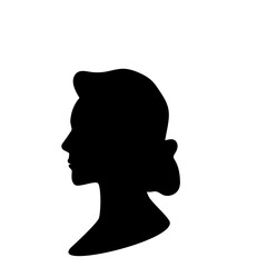 People Side Profile Silhouette