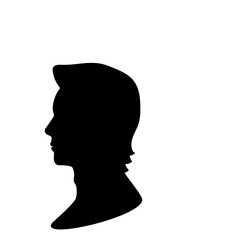People Side Profile Silhouette