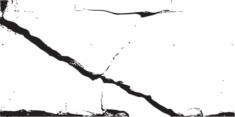 White Surface Texture In Pieces.Grey plaster facade house wall with dark cracks.White black grey concrete wall, floor with cracks, texture background, cracked paint