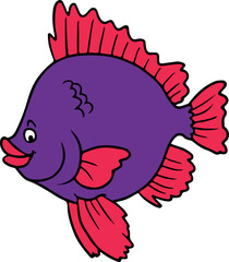 Art color sticar sketch coloring drawing art vector illustration. Scratch board imitation. Black and white image