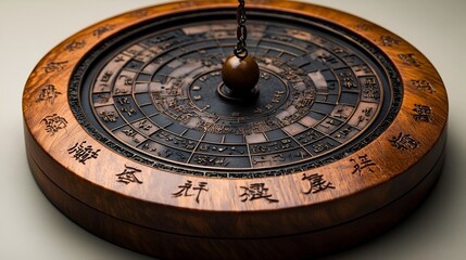 Antique Chinese Divination Tool