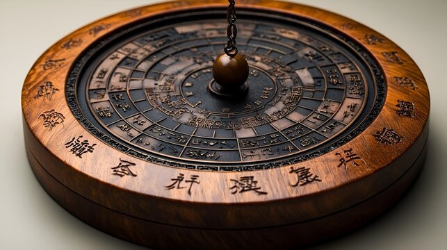 Antique Chinese Divination Tool