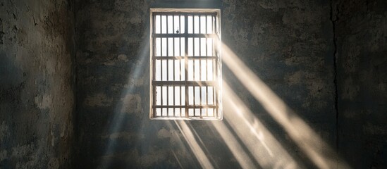 Sunlight Through Prison Window