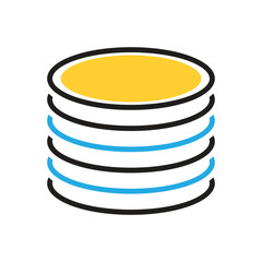 Multi color icon for layer