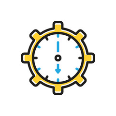 Multi color icon for effective