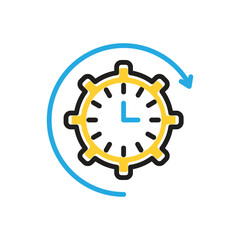 Multi color icon for effective