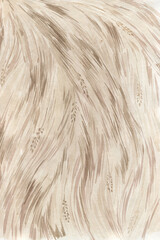 close up of long hair