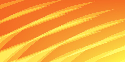 Abstract orange and yellow geometric background. Dynamic shapes composition. Cool background design for posters. Vector illustration