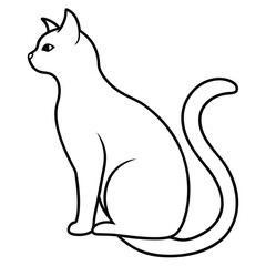 black cat silhouette