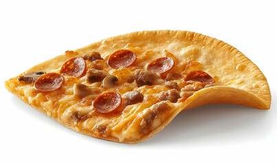 Golden brown baked pastry close up delicious sweet dessert food