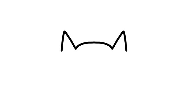 Orecchie di gatto minimali