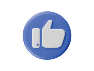 like icon 3d illustrator render