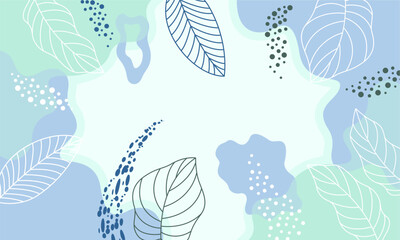 pastel abstract flat background template