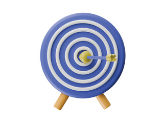 target icon 3d illustration render