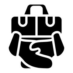 Collaboration Business Solid Icon