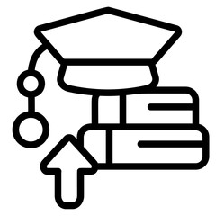 Edu Development Line Icon