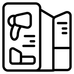 Marketing Line Icon