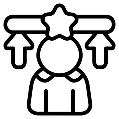 Mind Development Line Icon