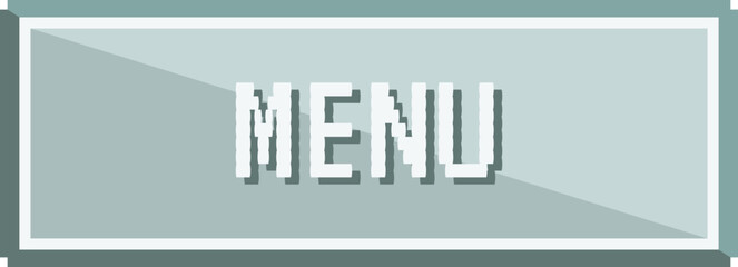 Button Pixel Stylized