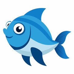 cartoon shark vector illustration