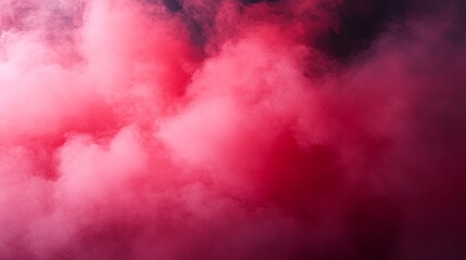 Fototapeta premium Pink and Red Smoke Clouds Background Texture