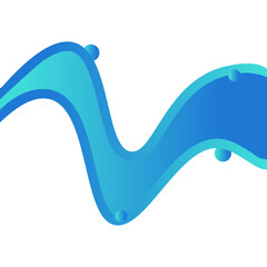 Wave Gradient Border