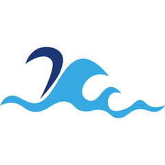 Obraz premium Ocean Wave Icon