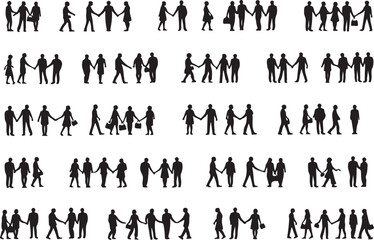 Friends Silhouette Vector – Friendship Clipart for T-Shirts, Stickers & Prints

Best Friends SVG Bundle – Walking, Hugging & Posing Silhouette Vectors

Friendship Silhouette Collection – Editable Vect